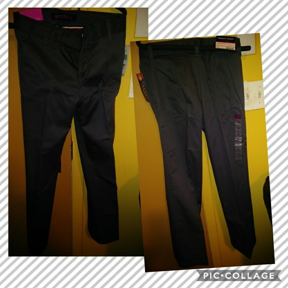 Grey uniform pants